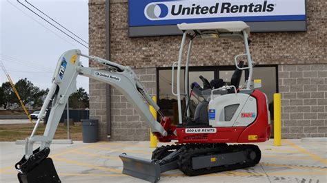 mini electric excavator rentals|mini excavator monthly rental.